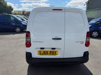 USED 2016 66 PEUGEOT PARTNER 1.6 BlueHDi 651 Professional Panel Van 5dr Diesel Manual L1 (73.97 bhp) NO V AT JUST 50K FSH WITH AIR CON !!!! CRUISE AIR CON DAB ETC !!!!