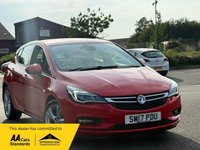 USED 2017 17 VAUXHALL ASTRA 1.4i Turbo SRi Euro 6 5dr FSH+New Service+Tow Bar+ULEZ