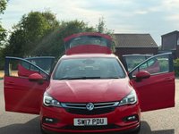 USED 2017 17 VAUXHALL ASTRA 1.4i Turbo SRi Euro 6 5dr FSH+New Service+Tow Bar+ULEZ