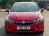 USED 2017 17 VAUXHALL ASTRA 1.4i Turbo SRi Euro 6 5dr FSH+New Service+Tow Bar+ULEZ