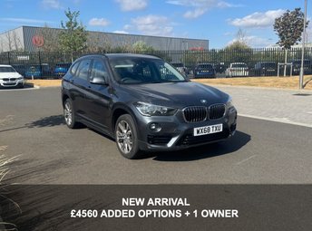 2018 BMW X1 2.0 20i GPF Sport SUV 5dr Petrol DCT sDrive Euro 6 (s/s) (192 ps) &pound;18490.00