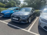 USED 2022 72 AUDI A3 1.5 TFSI 35 S line Sportback 5dr Petrol S Tronic Euro 6 (s/s) (150 ps) 