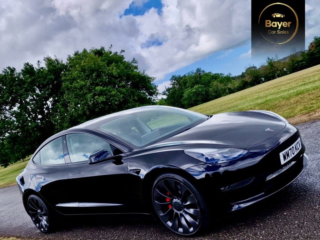 USED 2020 70 TESLA Model 3 (Dual Motor) Performance Saloon 4dr Electric Auto 4WDE (Performance Upgrade) (449 bhp) FINANCE AVAILABLE