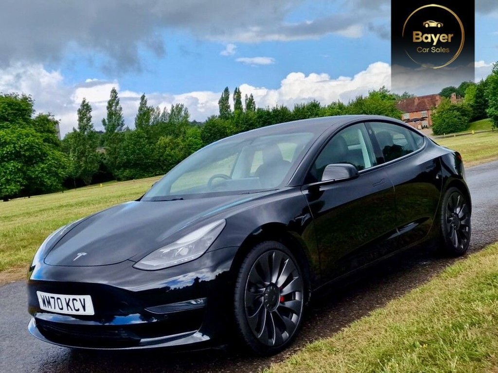 USED 2020 70 TESLA Model 3 (Dual Motor) Performance Saloon 4dr Electric Auto 4WDE (Performance Upgrade) (449 bhp) FINANCE AVAILABLE