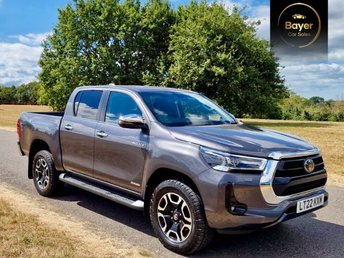 2022 TOYOTA HILUX 2.8 D-4D Invincible Pickup Double Cab 4dr Diesel Auto 4WD Euro 6 (s/s) (204 ps) &pound;21785.00