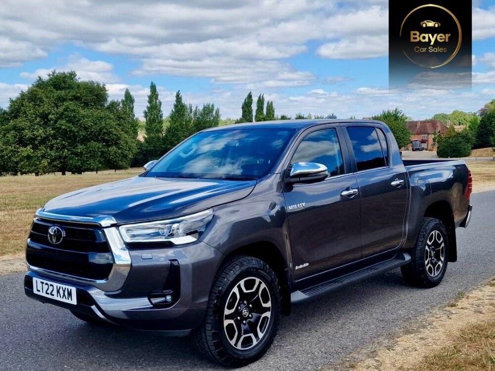 USED 2022 22 TOYOTA HILUX 2.8 D-4D Invincible Pickup Double Cab 4dr Diesel Auto 4WD Euro 6 (s/s) (204 ps) FINANCE AVAILABLE