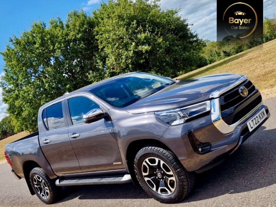 USED 2022 22 TOYOTA HILUX 2.8 D-4D Invincible Pickup Double Cab 4dr Diesel Auto 4WD Euro 6 (s/s) (204 ps) FINANCE AVAILABLE