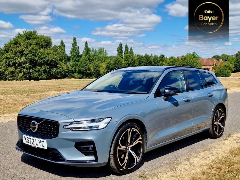 USED 2023 72 VOLVO V60 2.0 B3 MHEV Plus Estate 5dr Petrol Hybrid DCT Auto Euro 6 (s/s) (163 ps) FINANCE AVAILABLE