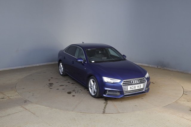 2018 AUDI A4 2.0 TFSI S LINE SALOON 4DR PETROL S TRONIC EURO 6 S... photo