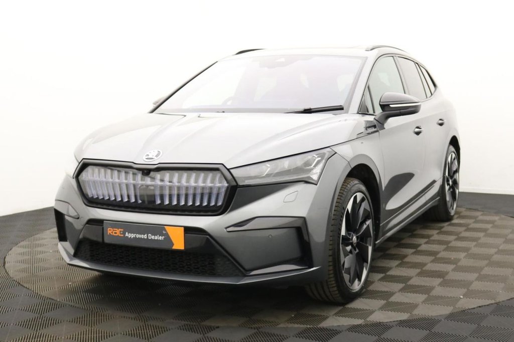 USED 2024 73 SKODA ENYAQ 82kWh 85x SportLine Plus SUV 5dr Electric Auto 4WD (DC175kW) (286 ps) 4WD, Pan Roof, Car Play
