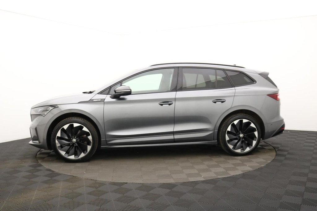 USED 2024 73 SKODA ENYAQ 82kWh 85x SportLine Plus SUV 5dr Electric Auto 4WD (DC175kW) (286 ps) 4WD, Pan Roof, Car Play