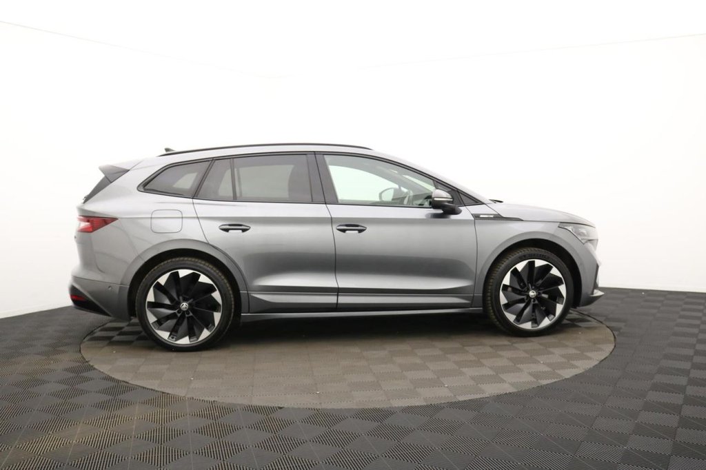 USED 2024 73 SKODA ENYAQ 82kWh 85x SportLine Plus SUV 5dr Electric Auto 4WD (DC175kW) (286 ps) 4WD, Pan Roof, Car Play