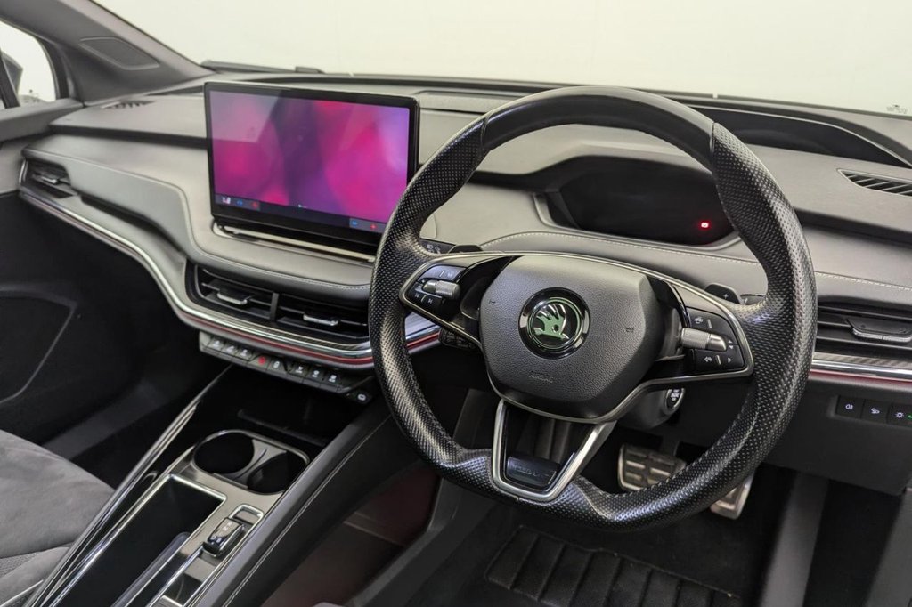 USED 2024 73 SKODA ENYAQ 82kWh 85x SportLine Plus SUV 5dr Electric Auto 4WD (DC175kW) (286 ps) 4WD, Pan Roof, Car Play
