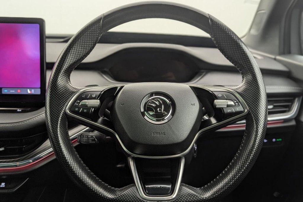 USED 2024 73 SKODA ENYAQ 82kWh 85x SportLine Plus SUV 5dr Electric Auto 4WD (DC175kW) (286 ps) 4WD, Pan Roof, Car Play