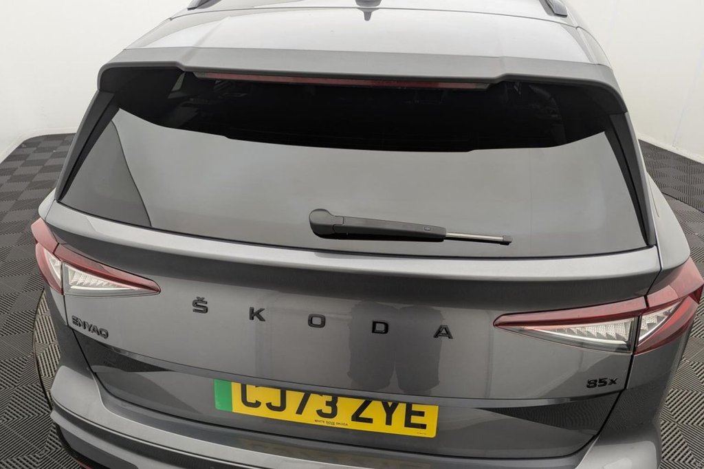 USED 2024 73 SKODA ENYAQ 82kWh 85x SportLine Plus SUV 5dr Electric Auto 4WD (DC175kW) (286 ps) 4WD, Pan Roof, Car Play