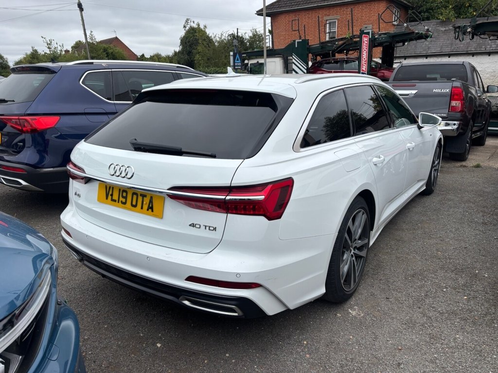 USED 2019 19 AUDI A6 AVANT 2.0 TDI 40 S line Estate 5dr Diesel S Tronic Euro 6 (s/s) (204 ps) &pound;ZERO DEPOSIT FINANCE