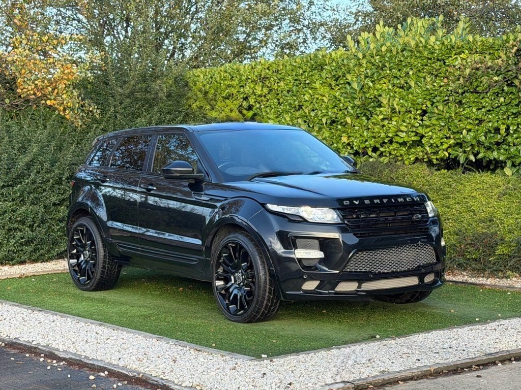 USED 2014 14 LAND ROVER RANGE ROVER EVOQUE 2.2 SD4 Pure Tech SUV 5dr Diesel Auto 4WD Euro 5 (s/s) (190 ps) GEN OVERFINCH, FSH INC TIMING BELT