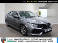 USED 2018 18 HONDA CIVIC 1.6 i-DTEC SE Hatchback 5dr Diesel Manual Euro 6 (s/s) (120 ps) EXCELLENT HISTORY+PARK SENSORS