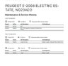 USED 2023 23 PEUGEOT E-2008 50kWh Active Premium + SUV 5dr Electric Auto (7kW Charger) (136 ps) 1 OWNER - FULL DEALERSHIP HISTORY!