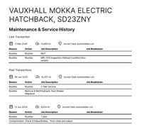 USED 2023 23 VAUXHALL MOKKA ELECTRIC 50kWh Ultimate SUV 5dr Electric Auto (136 ps) 1 OWNER DEALER SERVICE HISTORY