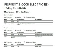 USED 2023 23 PEUGEOT E-2008 50kWh GT SUV 5dr Electric Auto (7kW Charger) (136 ps) 1 OWNER - FULL DEALERSHIP HISTORY!