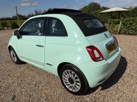 USED 2016 16 FIAT 500C 1.2 ECO Lounge Convertible 2dr Petrol Manual Euro 6 (s/s) (69 bhp) Cambelt changed. Full service!