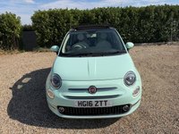 USED 2016 16 FIAT 500C 1.2 ECO Lounge Convertible 2dr Petrol Manual Euro 6 (s/s) (69 bhp) Cambelt changed. Full service!