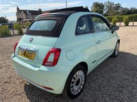 USED 2016 16 FIAT 500C 1.2 ECO Lounge Convertible 2dr Petrol Manual Euro 6 (s/s) (69 bhp) Cambelt changed. Full service!