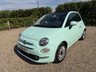 USED 2016 16 FIAT 500C 1.2 ECO Lounge Convertible 2dr Petrol Manual Euro 6 (s/s) (69 bhp) Cambelt changed. Full service!