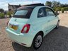 USED 2016 16 FIAT 500C 1.2 ECO Lounge Convertible 2dr Petrol Manual Euro 6 (s/s) (69 bhp) Cambelt changed. Full service!
