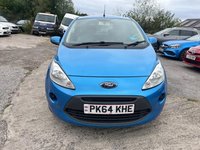 USED 2014 64 FORD KA 1.2 Edge Euro 5 (s/s) 3dr 2 KEYS|CHEAP TAX|CHEAP TO RUN