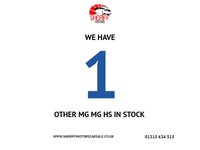 USED 2023 72 MG MG HS 1.5 T-GDI Excite SUV 5dr Petrol Manual Euro 6 (s/s) (162 ps) 