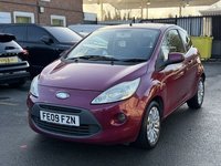 USED 2009 09 FORD KA 1.2 Zetec Hatchback 3dr Petrol Manual Euro 4 (69 ps) 12 MONTH MOT + RECENT SERVICE