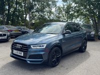USED 2018 18 AUDI Q3 2.0 TFSI Black Edition SUV 5dr Petrol S Tronic quattro Euro 6 (s/s) (180 ps) 