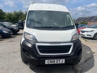 USED 2018 18 PEUGEOT BOXER 2.0 BlueHDi 435 Professional L4 H2 Euro 6 5dr NO VAT|12 MOT|2KEYS|NEW TIMING