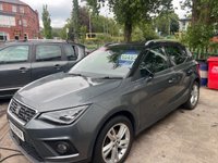 USED 2018 18 SEAT ARONA 1.0 TSI FR SUV 5dr Petrol Manual Euro 6 (s/s) (115 ps) 