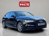 USED 2018 68 AUDI A3 1.0 TFSI 30 Black Edition Sportback 5dr Petrol Manual Euro 6  