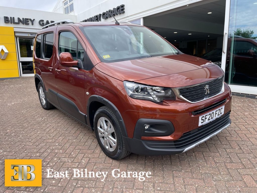 USED 2020 20 PEUGEOT RIFTER 1.5 BlueHDi Allure Standard MPV 5dr Diesel Manual Euro 6 (100 ps) 