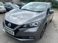 USED 2018 18 NISSAN LEAF 40kWh Tekna Auto 5dr 2 KEYS|360 CAMS|HIGH SPEC|NAVI
