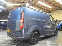 USED 2021 21 FORD TRANSIT CUSTOM 2.0 280 EcoBlue Limited Panel Van 5dr Diesel Manual L1 H1 Euro 6 (s/s) (130 ps) ONLY 44K FROM NEW BODYKIT A/C