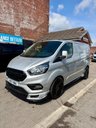 USED 2022 71 FORD TRANSIT CUSTOM 2.0 300 EcoBlue Limited Panel Van 5dr Diesel Manual L1 H1 Euro 6 (s/s) (130 ps) 