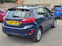 USED 2018 67 FORD FIESTA 1.0T EcoBoost Zetec Hatchback 5dr Petrol Auto Euro 6 (s/s) (100 ps) 12 MONTH MOT - PARKING SENSORS
