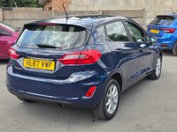 USED 2018 67 FORD FIESTA 1.0T EcoBoost Zetec Hatchback 5dr Petrol Auto Euro 6 (s/s) (100 ps) 12 MONTH MOT - PARKING SENSORS