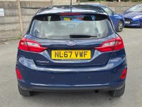 USED 2018 67 FORD FIESTA 1.0T EcoBoost Zetec Hatchback 5dr Petrol Auto Euro 6 (s/s) (100 ps) 12 MONTH MOT - PARKING SENSORS