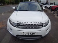 USED 2015 15 LAND ROVER RANGE ROVER EVOQUE 2.2 SD4 Pure SUV 5dr Diesel Manual 4WD Euro 5 (s/s) (190 ps) PAN ROOF BLACK LEATHER 8 SERVICE STAMPS 12 MONTH MOT 2KEYS