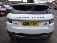 USED 2015 15 LAND ROVER RANGE ROVER EVOQUE 2.2 SD4 Pure SUV 5dr Diesel Manual 4WD Euro 5 (s/s) (190 ps) PAN ROOF BLACK LEATHER 8 SERVICE STAMPS 12 MONTH MOT 2KEYS