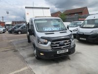 USED 2021 21 FORD TRANSIT 2.0 350 EcoBlue Leader Chassis Double Cab 4dr Diesel Manual RWD L3 Euro 6 (s/s) (185 ps) FORD TRANSIT ARB ALLOY BRIT TIPPER BIG HORSE 185 BHP DIESEL  NO VAT