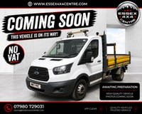 USED 2017 17 FORD TRANSIT 2.0 350 ECOBLUE 6 SPEED MANUAL DROP SIDE EURO 6 * ONLY 90,766 MILES - NO VAT *
