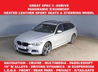 USED 2017 17 BMW 3 SERIES 2.0 320i M Sport Touring 5dr Petrol Auto xDrive Euro 6 (s/s) (184 ps) 