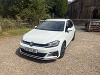 USED 2017 67 VOLKSWAGEN GOLF 2.0 TDI BlueMotion Tech GTD Euro 6 (s/s) 5dr Stunning pure white GTD